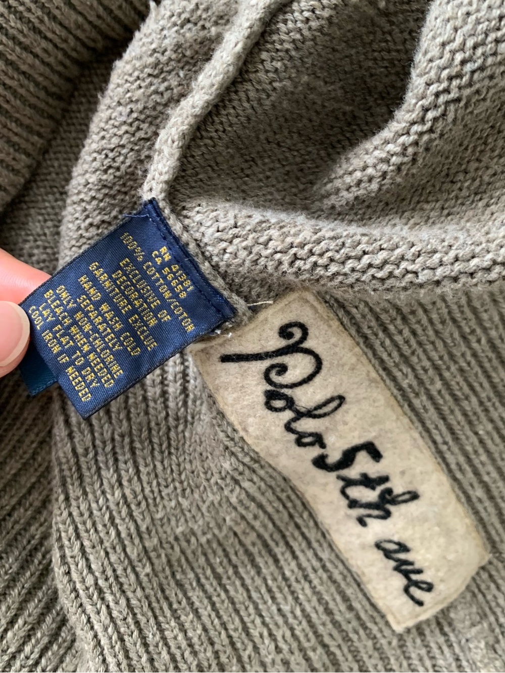 Polo Ralph Lauren Men's Varsity Crewneck Sweater Size S - Picture 5 of 10